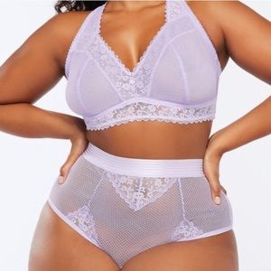 savage x fenty lacy not racy lavender bralette